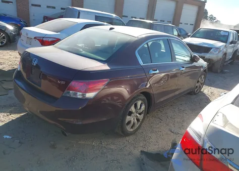 2010 Honda Accord 3.5 Ex-L from USA, damaged, VIN 5KBCP3F80AB007817